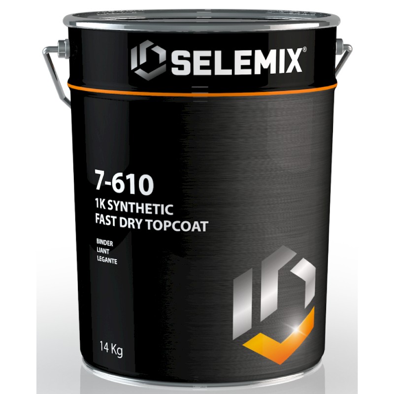 Selemix 7-610 1K Fast Dry Gloss Synthetic Topcoat 14Kg - Image