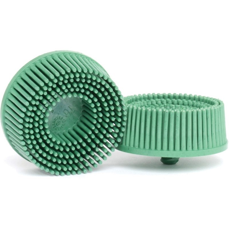 3M Roloc Bristle Disc Green 50mm (x10) (07524) - Image
