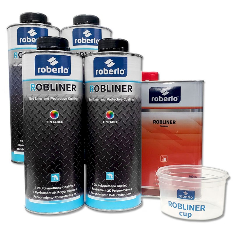 Roberlo Robliner Tintable Kit 4x600ml + 1x800ml - Image