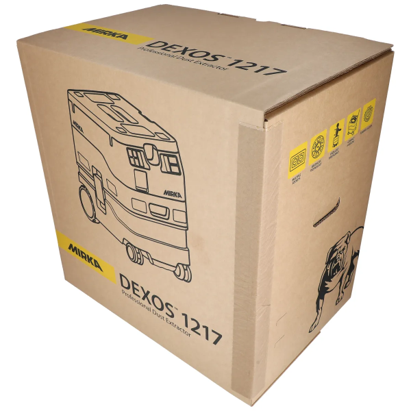 Mirka DEXOS 1217 M AFC Dust Extractor With 4M Hose - Image 9