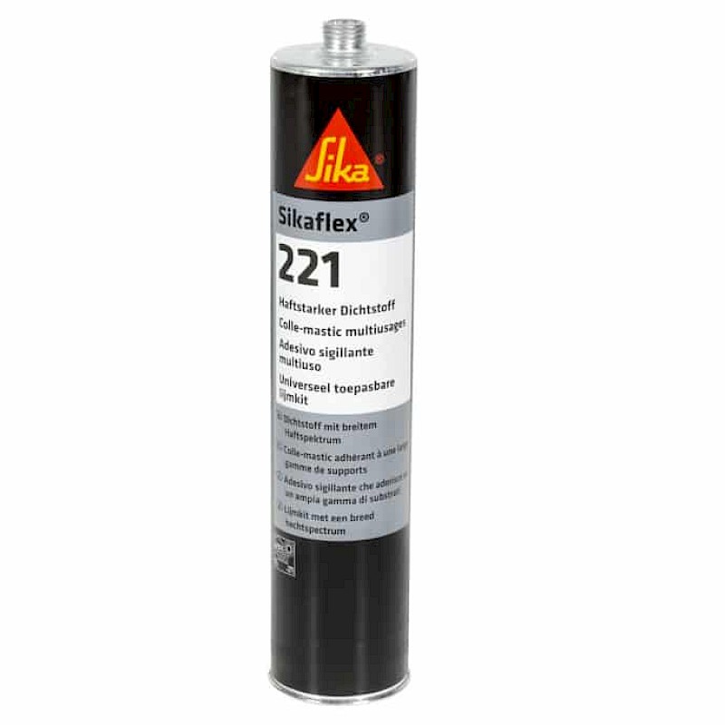 Sikaflex 221 White PU Sealer 300ml - Image 1