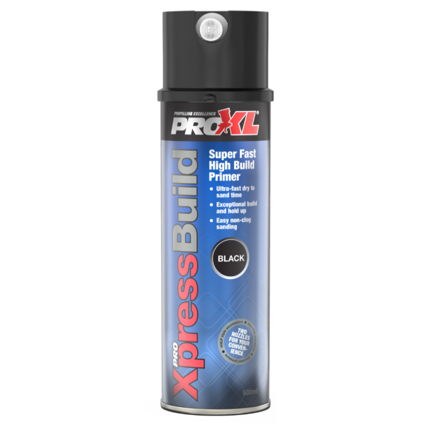 Pro XL Xpress High Build Primer Black Aerosol 500ml