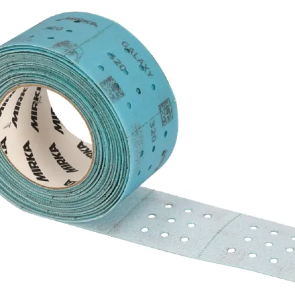 Mirka Galaxy p120 70x70mm Multifit Grip Perforated Roll