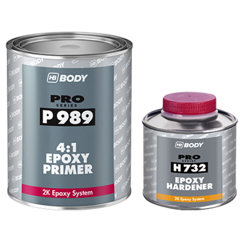 HB Body 989 Epoxy Primer Kit (Various Sizes)