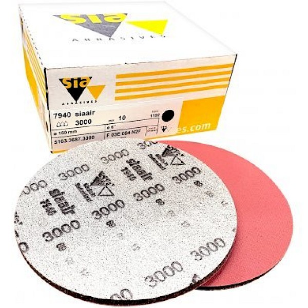 Sia 7940 SiaAir Velvet 150mm p3000 (x10)