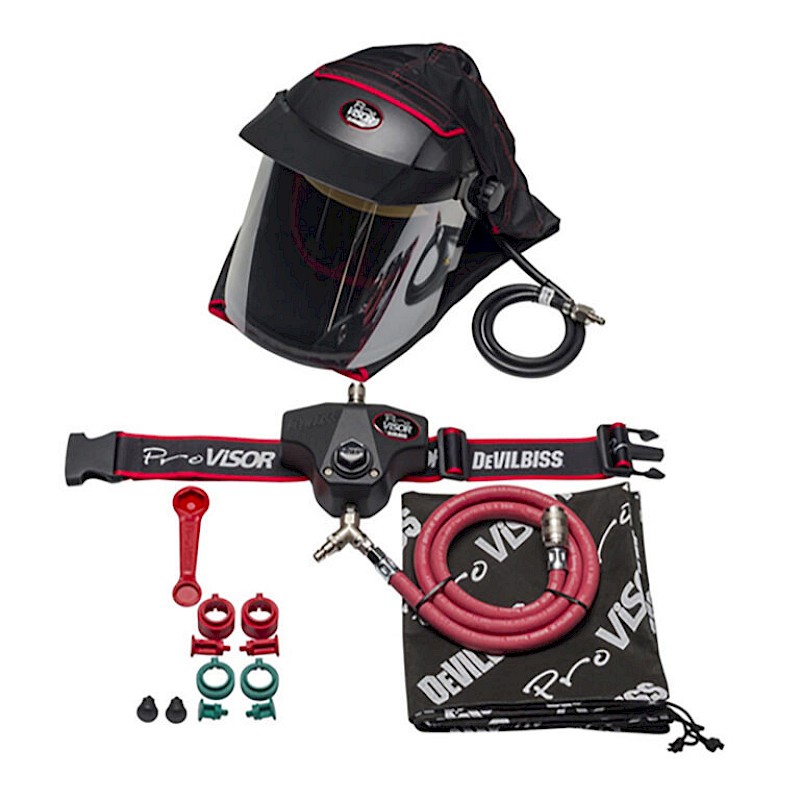 DeVilbiss ProVisor 650 Complete Air Fed Mask Kit (PROV-650) - Image