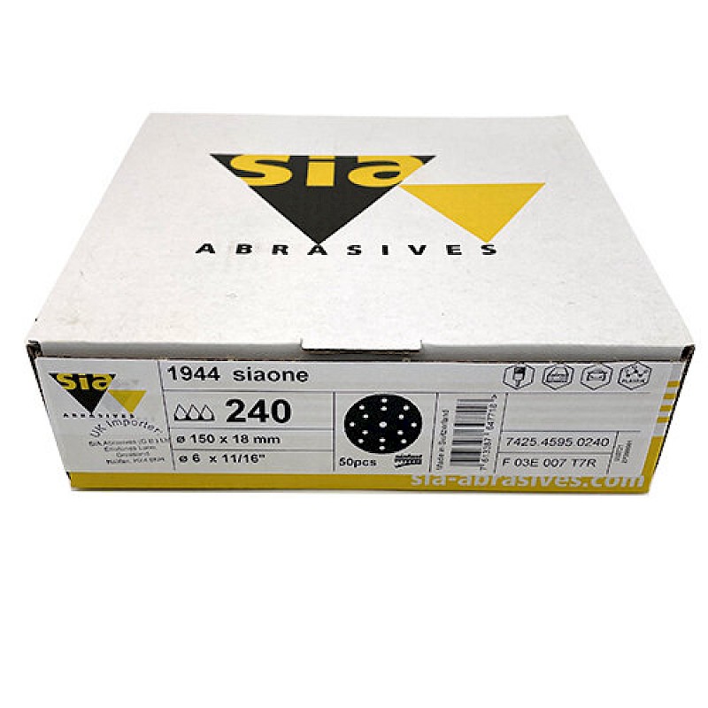 Sia 1944 SiaOne 15H Discs 150mm p240 (x50) - Image 3