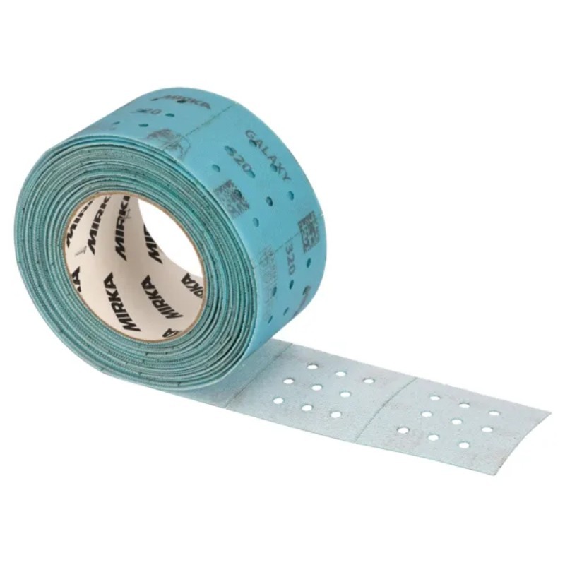 Mirka Galaxy p320 70x70mm Multifit Grip Perforated Roll - Image 1