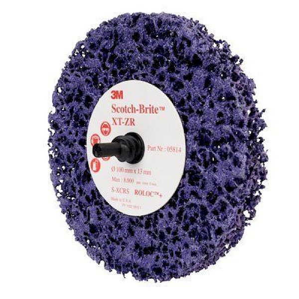 3M Roloc Clean And Strip Purple Disc 100mm (51893)