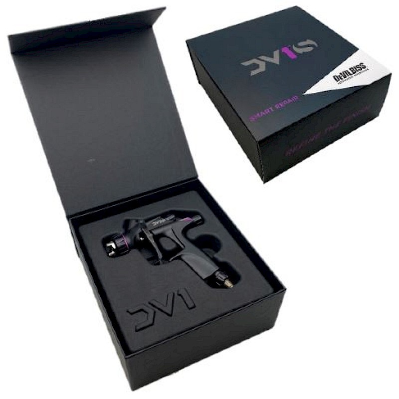 DeVilbiss DV1s Smart Repair Spraygun 1.0 & 1.2 (S2 Aircap) - Image 2