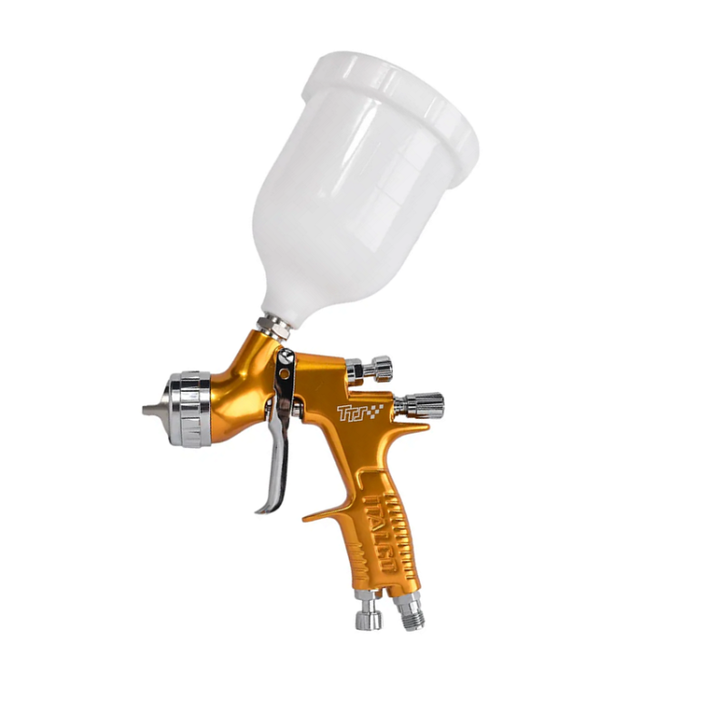 H921 HVLP Gold Spray Gun 1.3mm - Image 1