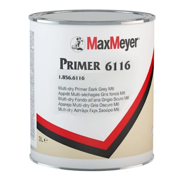 Max Meyer 6116 Multi-Dry Primer Dark Grey M6 3L