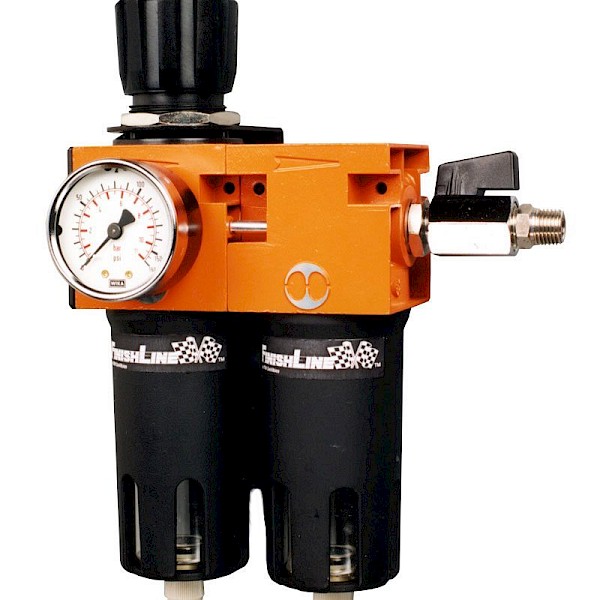 DeVilbiss FLRC-1 Quality Filter Regulator Coalescer 2 Stage.