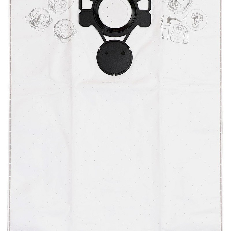 Mirka Fleece Dust Bags For 1025 (x5) - Image