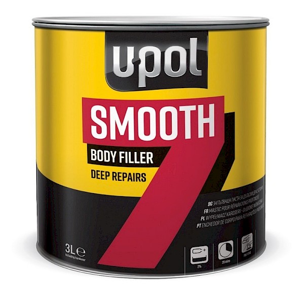 U-Pol Smooth 7 Body Filler 3L
