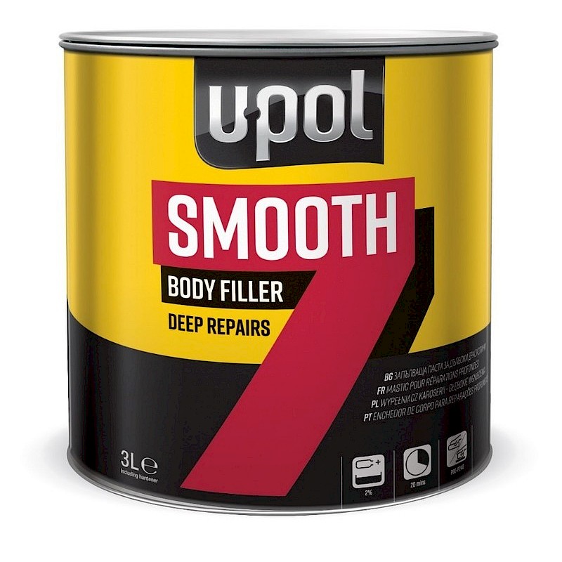 U-Pol Smooth 7 Body Filler 3L - Image
