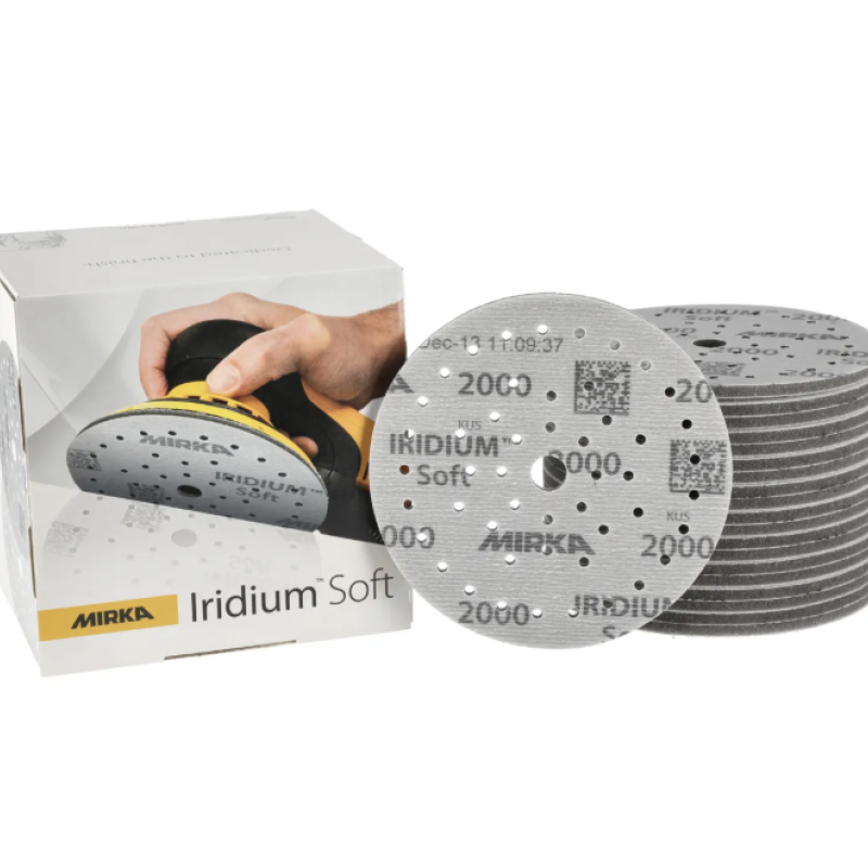 Mirka Iridium Soft p2000 150mm Grip Multifit Discs (x20) - Image 1
