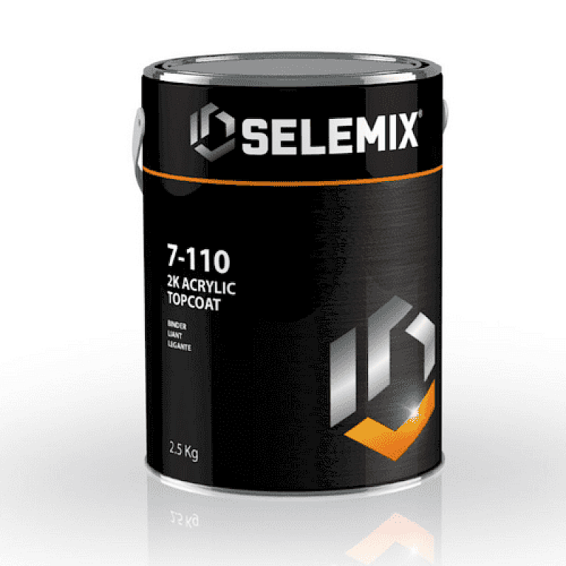Selemix 7-110 2K Acrylic Topcoat 2.5Kg - Image 1