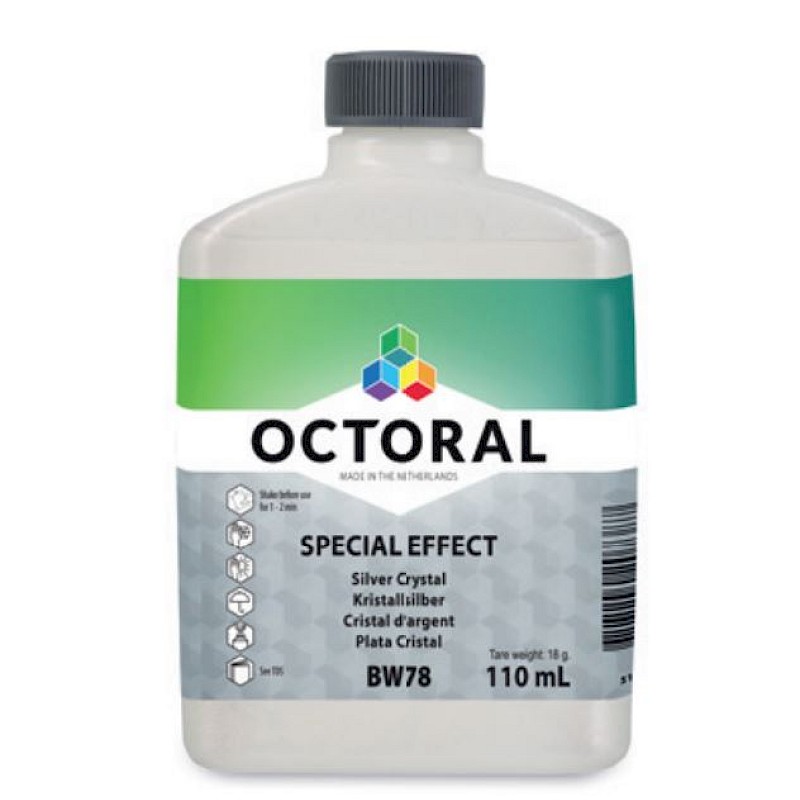 Octoral BW78 Special Effect Silver Crystal 110ml - Image 1