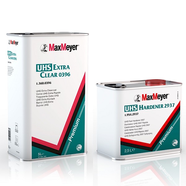 Max Meyer 0396 Clearcoat Refill Kit With 2937 Hardener 7.5L