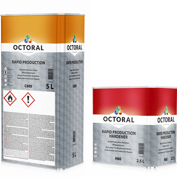 Octoral C600 Clearcoat Kit With H60 Hardener 7.5L
