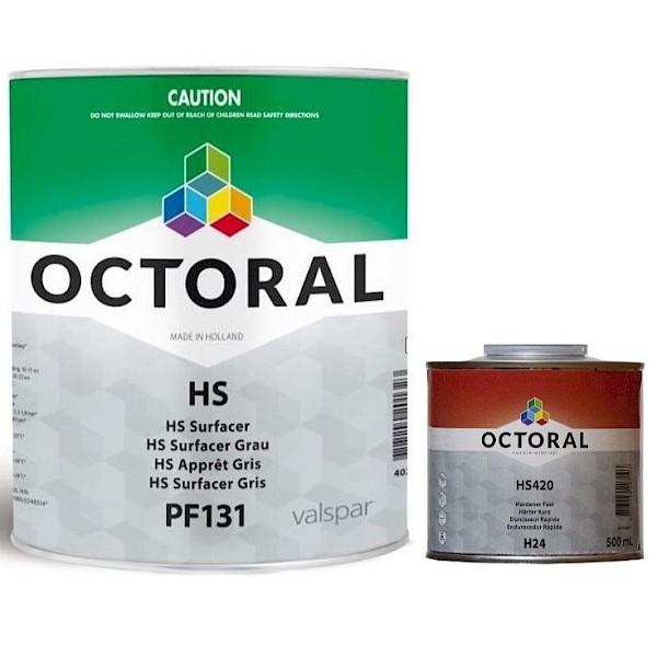 Octoral PF131 Grey Primer Kit 6:1 With H24 Hardener 3.5L
