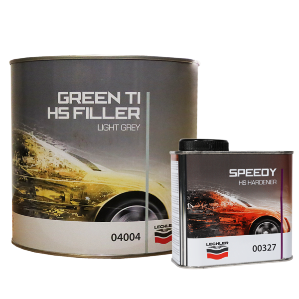 Lechler Green TI Light Grey Primer Kit With 327 Hardener 3L