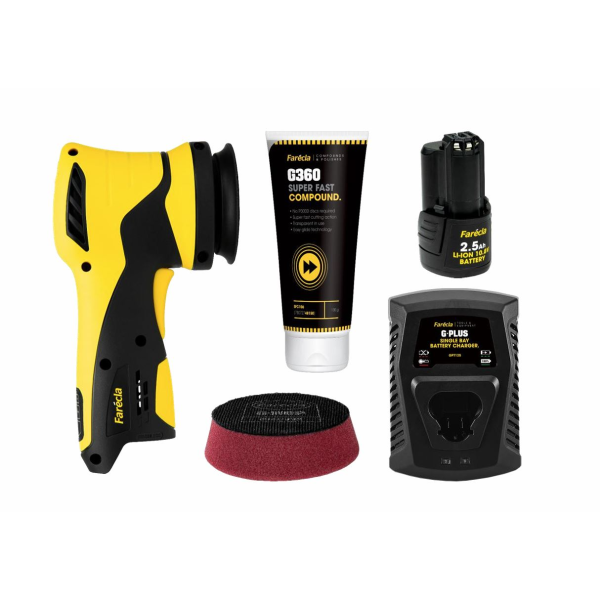 Farecla Rotary Mini Polisher Kit With Battery & Charger