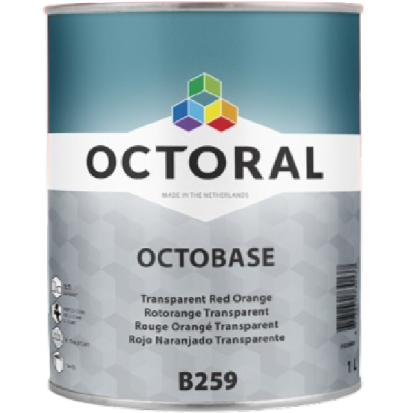 Octoral B259 Octobase Transparent Red Orange 1L