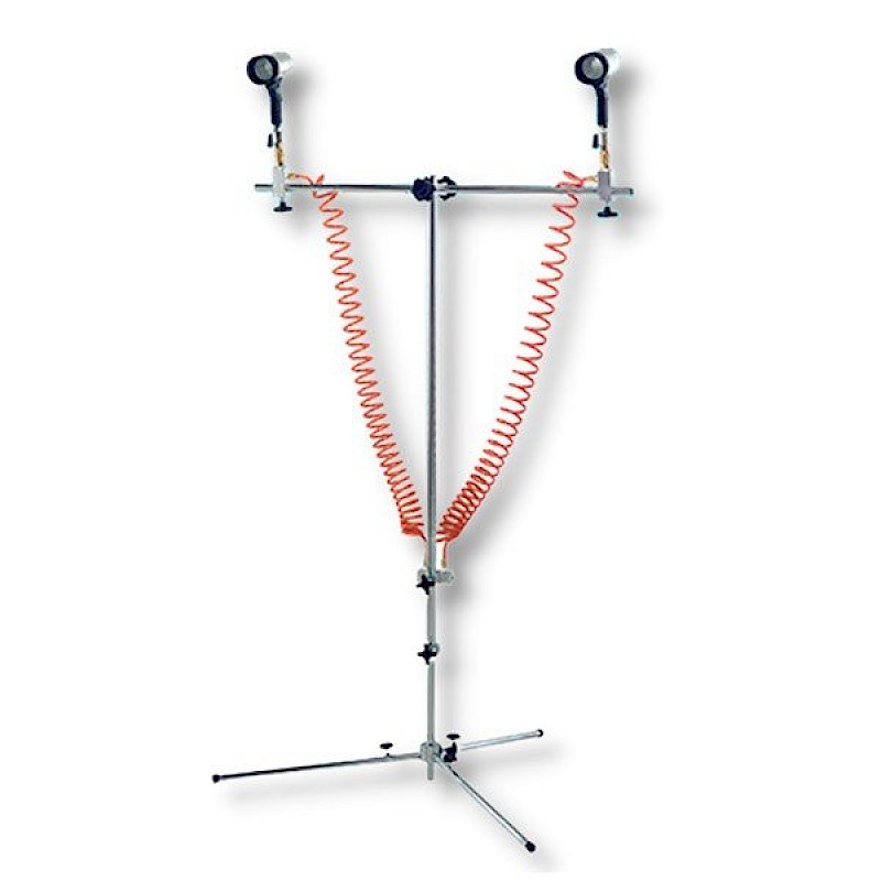 Mounting stand for 2 air paint drying guns + 2 GUNS - Image 1