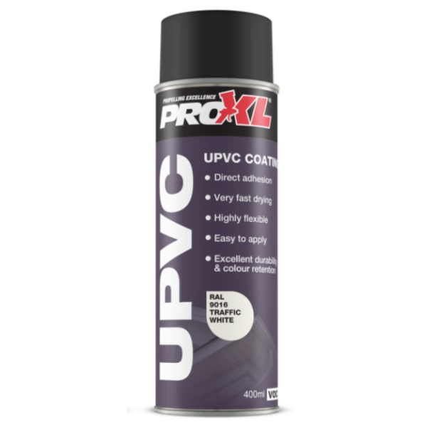 Pro XL RAL 9016 Traffic White UPVC Coating Aerosol 400ml