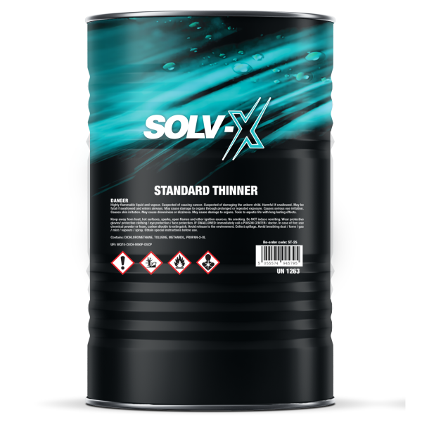 Standard Thinner (Gun Wash) Metal Drum 25L