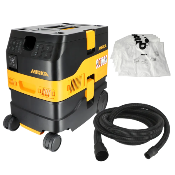 Mirka DEXOS 1217M AFC Dust Extractor With 4M Hose & Dust Bags