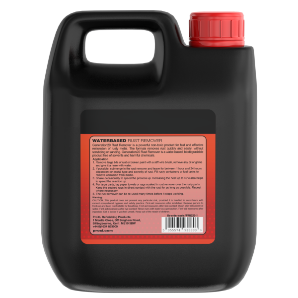 Pro XL Waterbased Rust Remover 1L - Image 2