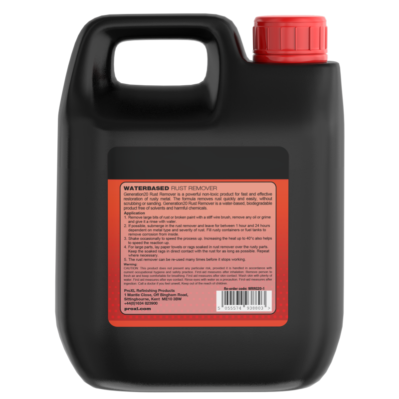Pro XL Waterbased Rust Remover 1L - Image 2