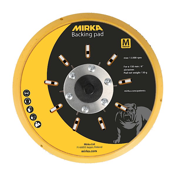 Mirka Multifit Backing Pad 150mm