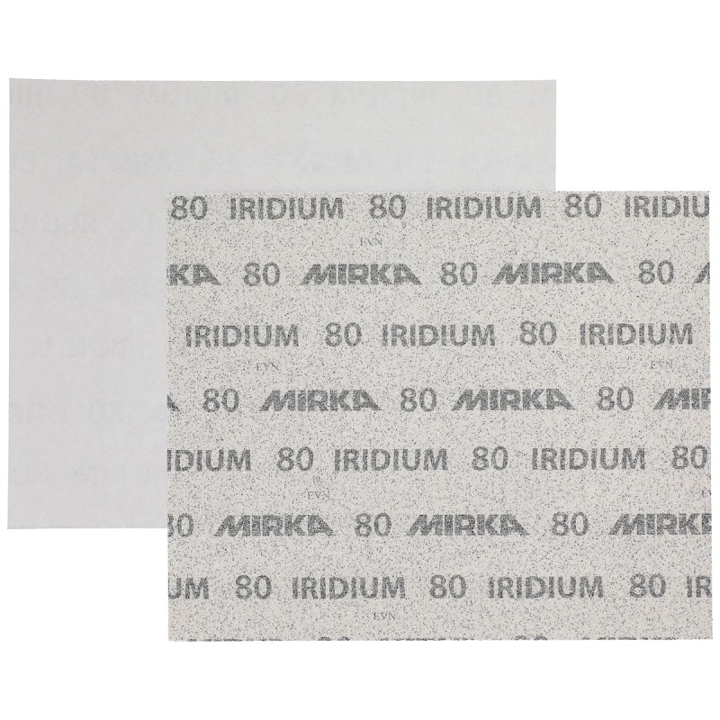 Mirka P60 Iridium HS Sandpaper Sheets 230 x 280 mm (25) - Image 3