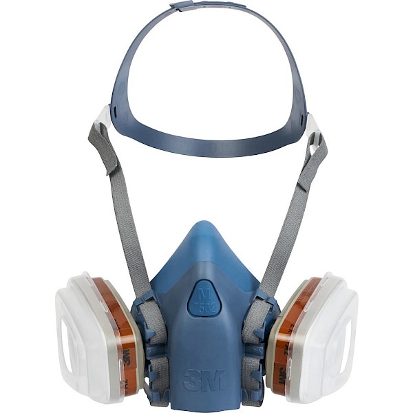 3M Half Mask Respirator Kit Medium A2P3 R Filter 7523M