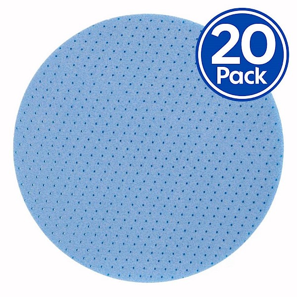 Fast Mover p1000 Blue Foam Sanding Discs 150mm (x20)
