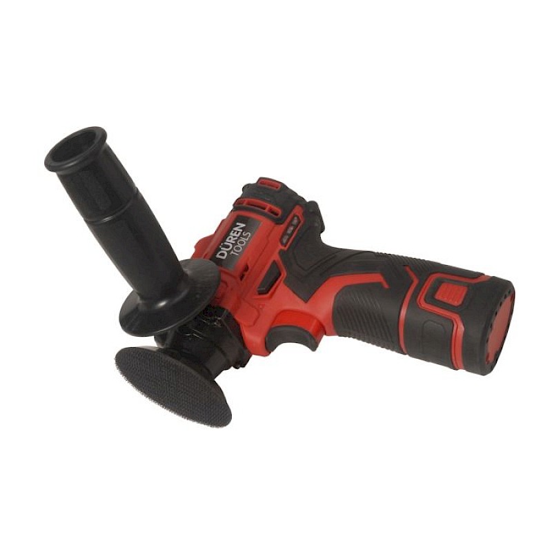 Duren 75mm Cordless Polisher 2 x Batteries With Pads & Bag - Image 3