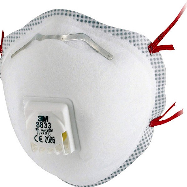 3M FFP3 Dust Masks (x10) (8833)
